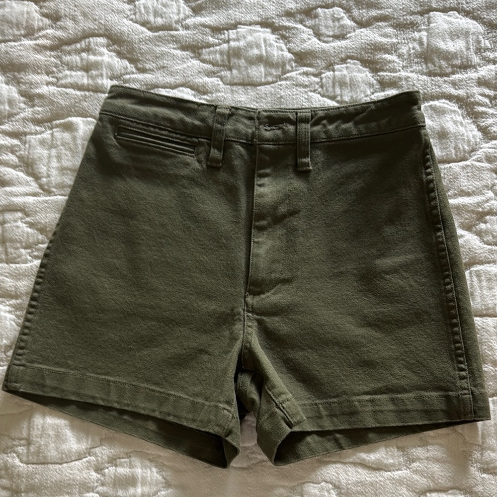 Madewell Olive Green Women's Shorts